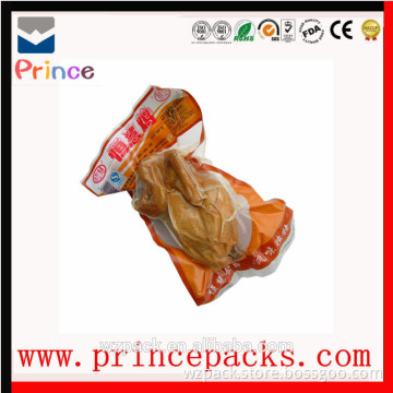 transparent vacuum food plastic bag for meat/food vacuum bag
